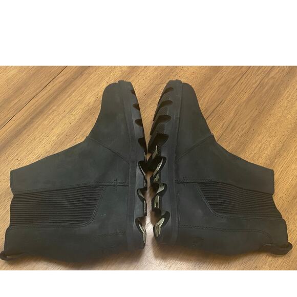 Sorel Women’s Size 9 Black Wedge Chelsea Boots Waterproof NL3022-010 - Picture 7 of 8